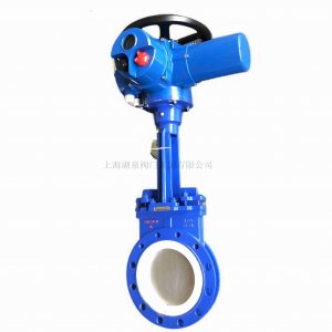 電動刀閘閥DMZ973X-10Q   DN200泥漿、空氣、渣