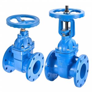 球墨鑄鐵閘閥Z41T-1.6Q,DN300含配對法蘭、螺